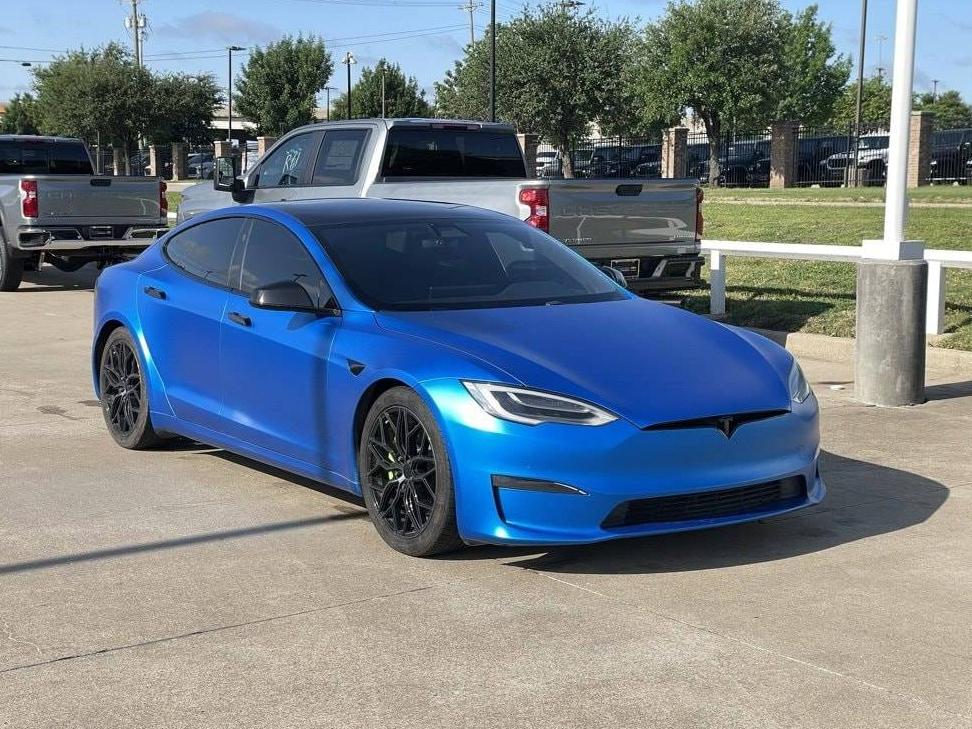 TESLA MODEL S 2021 5YJSA1E65MF438304 image